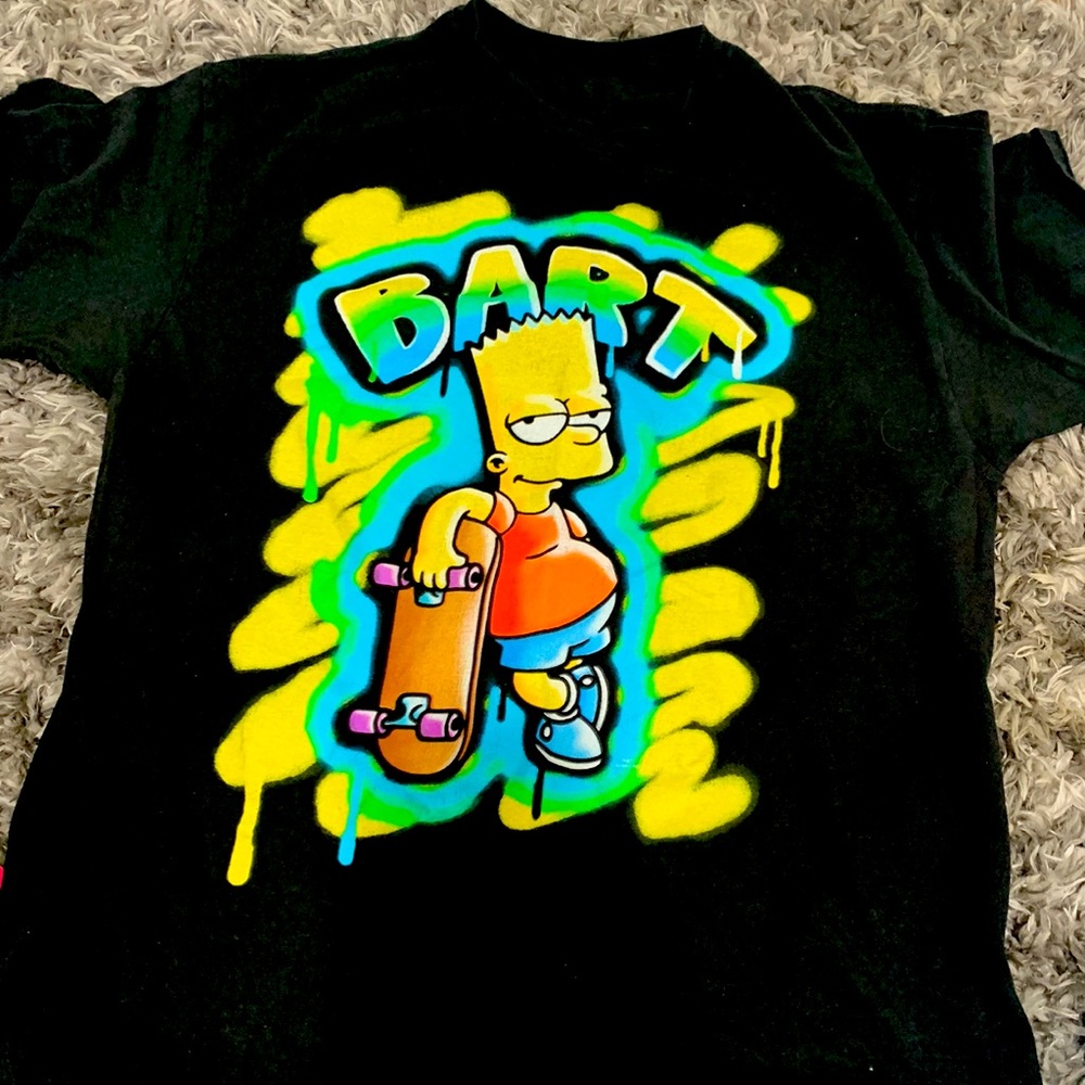 Bart Simpson T-shirt - size large